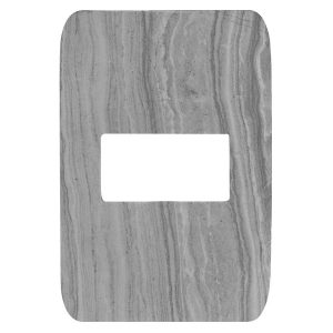 Placa para interruptor simple marmoleado Chatel