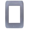 Placa triple acabado platino Chatel