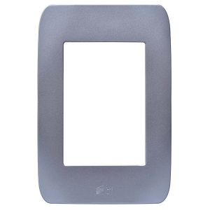 Placa triple acabado platino Chatel