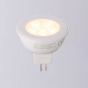 Foco led dicroico GU5.3 6W luz cálida