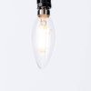 FOCO VELA LED FILAMENTO SAFIRO TRANS C35 E12 4W 2700K 100-130V 60HZ 35X98MM 20000HRS 360° 470LM LEDEX
