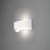 Aplique LED Up&Down blanco con luz cálida 10W IP44