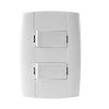 Interruptor iluminado doble Aini