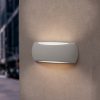 Lámpara de pared up&down Francy gris IP66