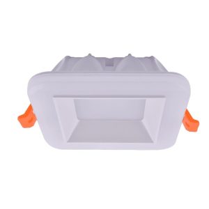 Ojo de buey LED cuadrado blanco 12W 6000K 120x120mm