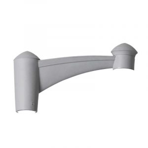 Brazo para luminarias y postes con base Ø60