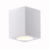 Lámpara de techo GU10 Square de gypsum blanco