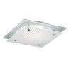 Plafón cuadrado 23cm Rayas para módulo led