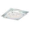 Plafón cuadrado 24cm Palmeras para módulo led