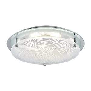 Plafón circular 24cm Palmeras para módulo led