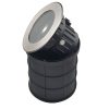 Luminaria led redonda empotrable en piso 12W 4000K IP67