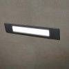 luminaria empotrable de pared