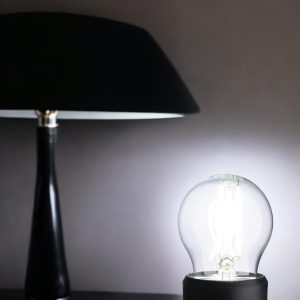 Foco led G45 base E27 4W 470LM 6500K vidrio transparente