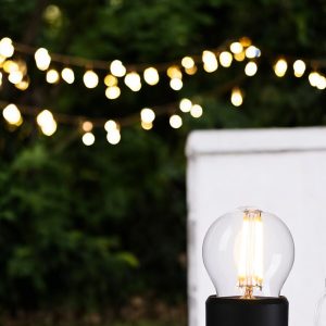 Foco led G45 base E14 4W 470LM 2700K vidrio transparente