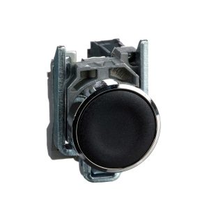 Pulsador rasante negro 1NA XB4BA21