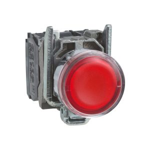 Pulsador iluminado rojo XB4BW34G5