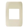 Placa para zumbador acabado almendra Chatel