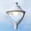 Luminaria Beppe 400 gris con foco 50w 4000K