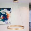 Lámpara LED colgante Aro 60 gold con 3CCT 30W