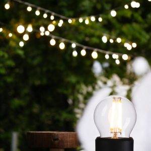 Foco led G45 base E27 4W 470LM 2700K vidrio transparente