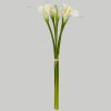 Bouquet lirios blancos 36 cm