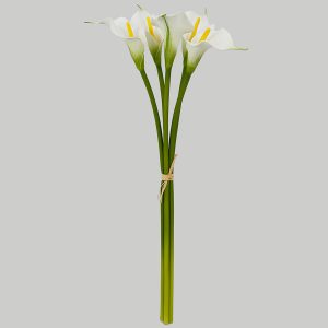Bouquet lirios blancos 36 cm