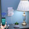 Tomacorriente WiFi simple blanco compatible c/Alexa y Google