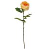 Rosa (x1) artificial naranja 63cm