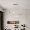 Lámpara LED colgante Tuli black con luz calida 31W