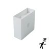Lámpara led de pared recargable up&down blanca luz cálida