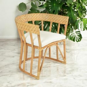 silla playera de ratan