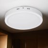 Plafón led redondo blanco 20.5cm 18W 3000K