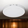 Plafón led redondo blanco 28.5cm 24W 6000K