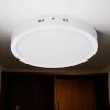 Plafón led redondo blanco 28.5cm 24W 3000K