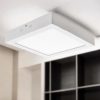 Plafón led cuadrado 12W 3000K