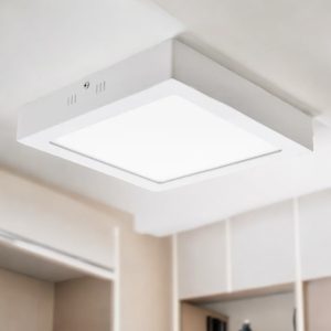 Plafón led cuadrado 24W 3000K