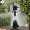 Ventilador oscilante de pedestal con nebulizacion