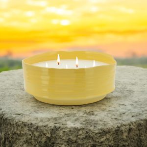 Vela jardinera Oversized aroma citrico 25cm