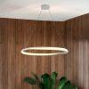 Lampara LED colgante Takeshi 80 white con luz cálida 45W