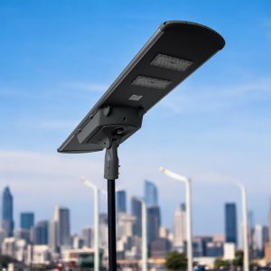 Luminaria led solar All-In-One 5700K IP66 c/sensor mov.