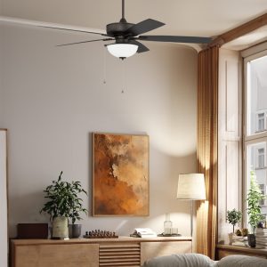 Ventilador de tumbado Super Pro Outdoor 60" cafe c/cadena