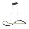 Lámpara LED colgante Lyanna black luz calida 30W