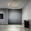 Lámpara LED de tumbado Eclipse black con luz cálida 30W
