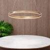 Lámpara LED colgante Aro 80 gold con 3CCT 36W