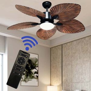 Ventilador de tumbado Palmer 52" c/control remoto y led 3CCT