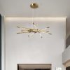 Lámpara LED colgante Jane gold con luz cálida 40W