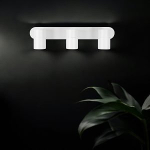 Spot de pared 3xGU10 Tommy blanco