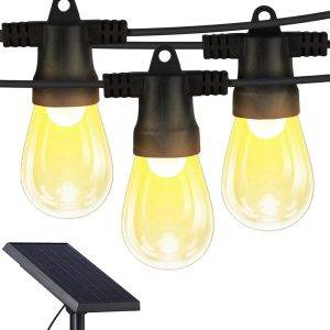 GUIRNALDA LED CON PANEL SOLAR