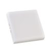 Plafón Frameless cuadrado blanco 18W 3000K 120mm