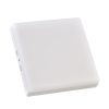 Plafón Frameless cuadrado blanco 24W 3000K 170mm